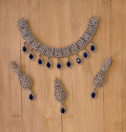 RP Necklace with Earring and Teeka in standard quality